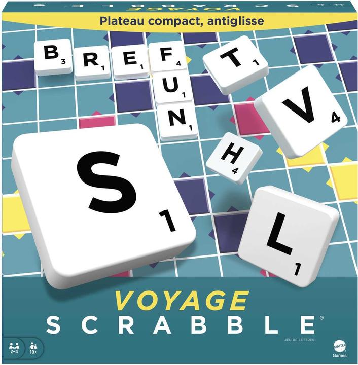 Image du produit Mattel Games Scrabble Voyage - Jeu de Société - 10 ans et + (Français)