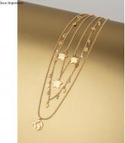 Immagine prodotto Rayher Stella pendente in metallo, oro, 2 pezzi (Metallo)