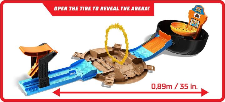 Immagine prodotto Hot Wheels Monster Trucks - Set di gioco con pneumatici acrobatici