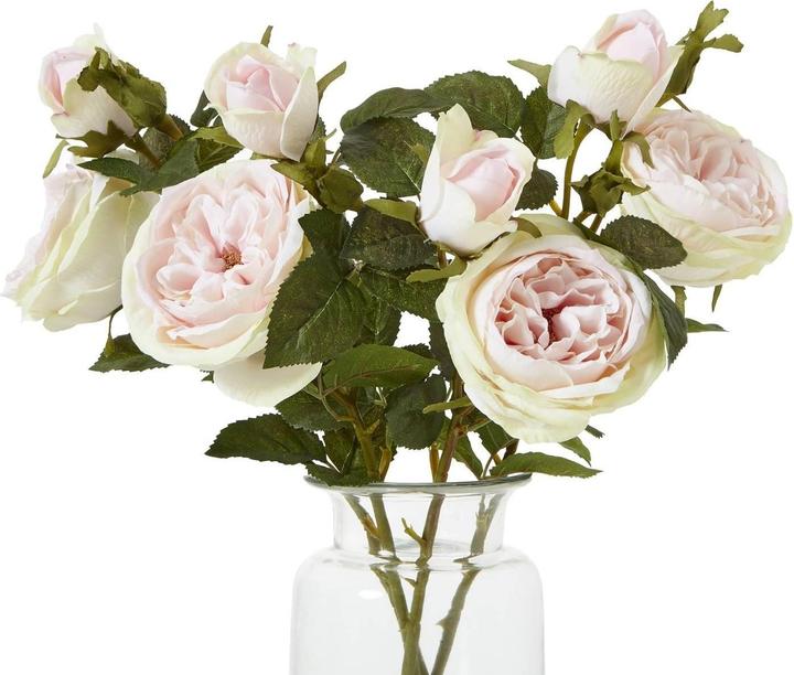Actual product image Hill Interiors The Natural Garden Collection Rose Artificial Flower (58 cm)