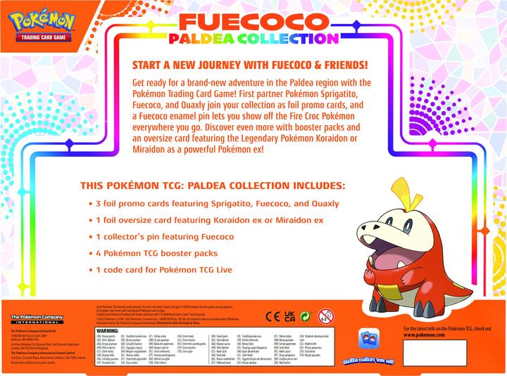 Actual product image Pokémon Paldea Box (English, Box Set & Collection)