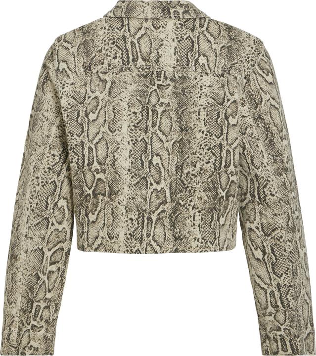 Actual product image Vila Schlangenprint Jeansjacke (36)