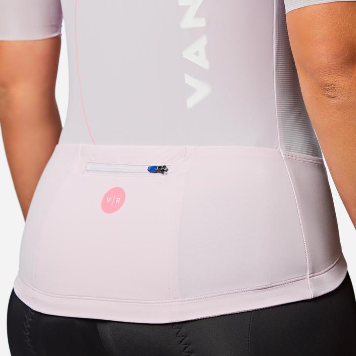 Produktbild Van rysel Unisex Road Cycling Short-Sleeved Jersey Racer 2 - Lilac (S)