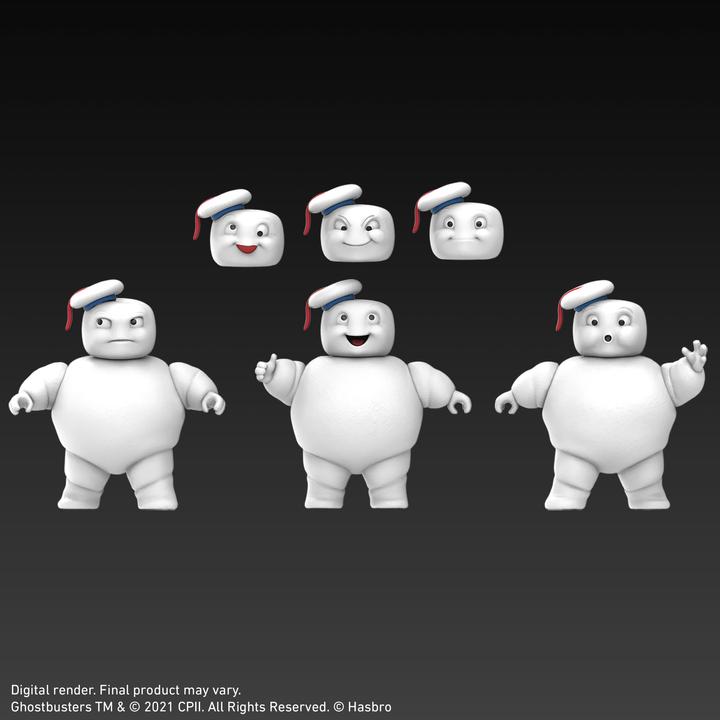 Actual product image Hasbro Plasma Series Mini Marshmallows 8.5 cm figures to collect to Ghostbusters: Legac