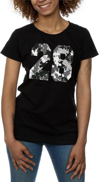 Actual product image Disney Womens/Ladies Mickey Mouse Pattern 28 Cotton T-Shirt (M)