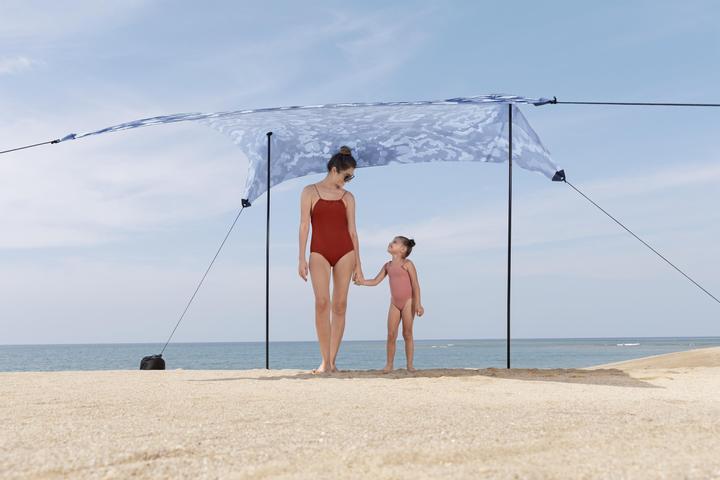 Produktbild Bestway Tent Polyester Shade 210x210x198 cm Beach 68145 (Strandzelt + Strandmuschel, 3.67 kg, 4 Personen)