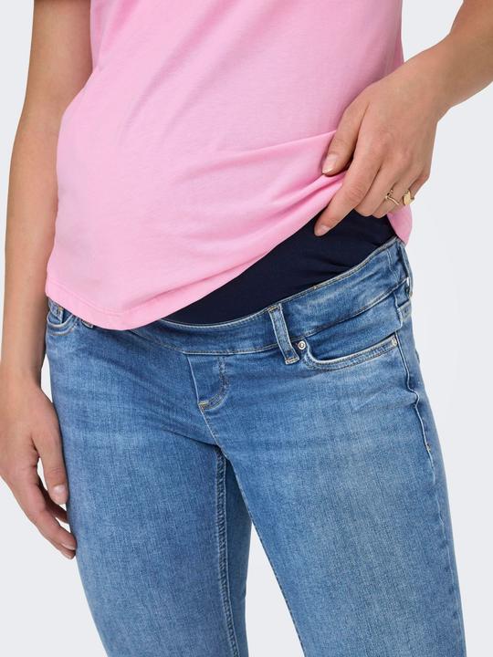 Actual product image Only Maternity OLMBLUSH mid waist flared jeans Flared fit jeans (32)