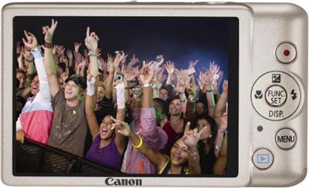 Actual product image Canon IXUS 115 HS, 12MP, 4x zoom, FullHD movies, silver (1/2,3'')