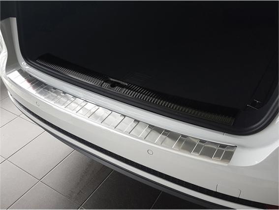 Image du produit ProPlus Protection de pare-chocs en acier inoxydable pour Audi A4 Avant (break) de 2015 à aujourd'hui (Arrière, Format portrait)