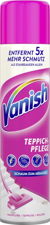 Vanish Mousse d'entretien pour tapis et tissus d'ameublement