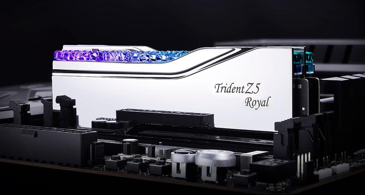 Actual product image G.Skill Trident Z Royal (2 x 24GB, 8200 MHz, DDR5 RAM, DIMM)
