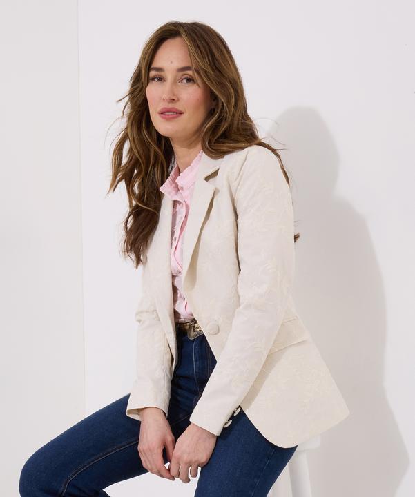 Immagine prodotto Joe Browns Floral Embroidered Linen Mix Jacket (42)