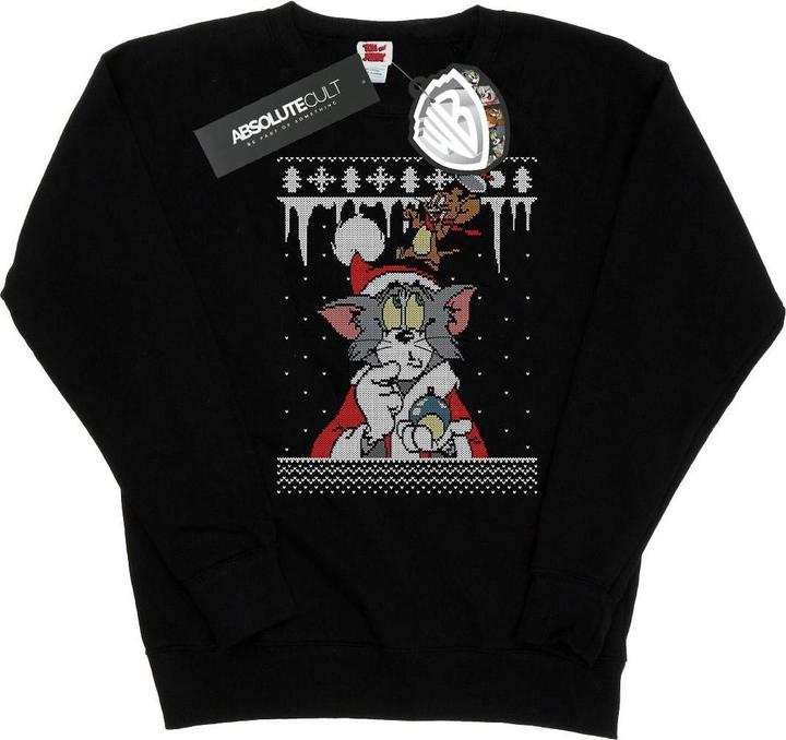Produktbild Tom & Jerry Christmas Fair Isle Sweatshirt (L)