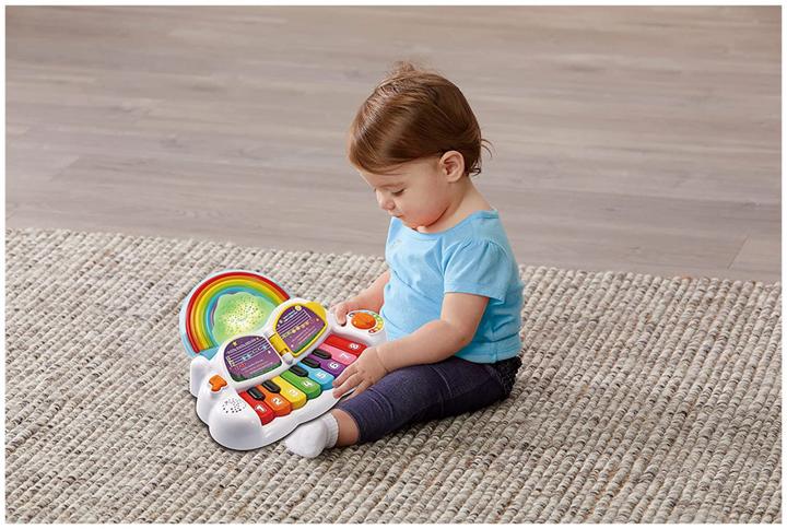 Produktbild VTech 612403 Leap Frog Baby Piano My First Notes (English Version) 12+ Months (Französisch, Englisch)