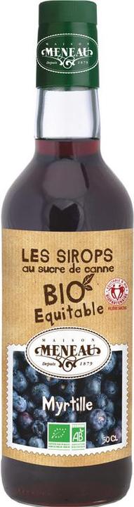 Produktbild Meneau BIO-Blaubeersirup - 50cl -