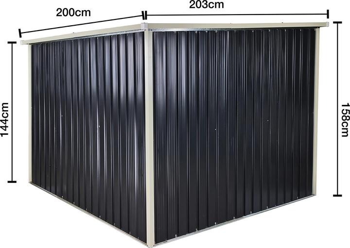 Produktbild Dema Fahrradgarage / Fahrradunterstand 4 m²