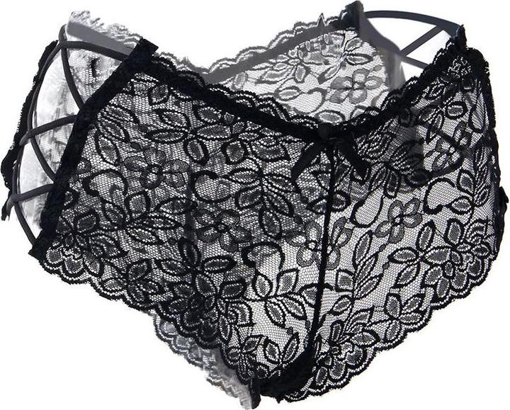 Actual product image Christine Le Duc Spitzen Pantie schwarz (M/L)