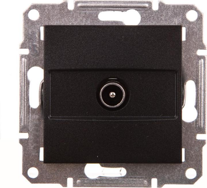 Image du produit Schneider Electric Asfora Prise TV sans cadre Anthracite (EPH3200171)