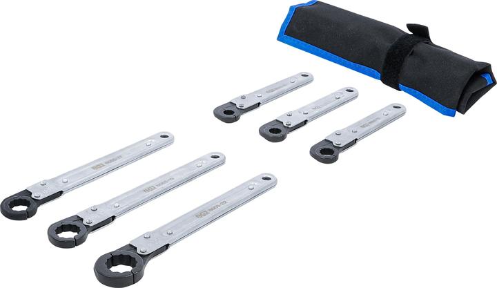 Produktbild BGS Leitungs-Ratschenschlüssel-Satz | 6-tlg. (22 mm)