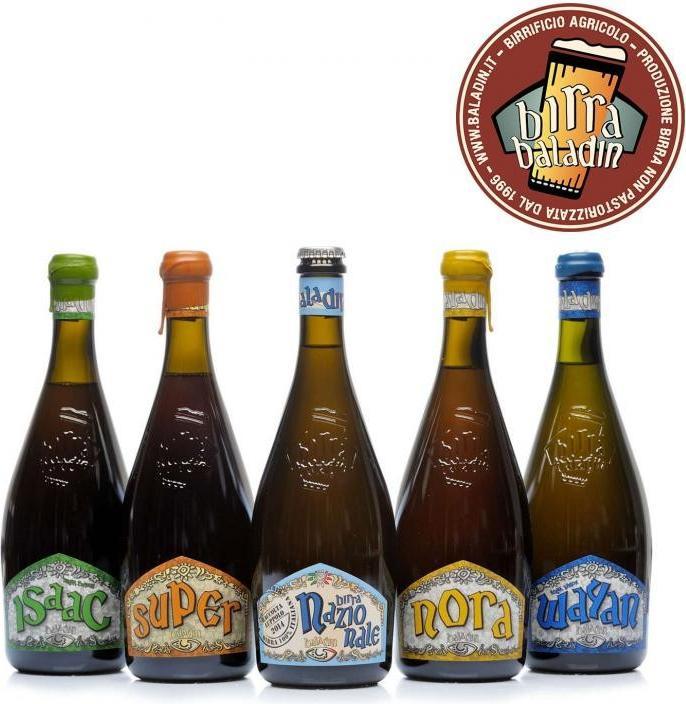 Actual product image Baladin Birra ROCK n' ROLL American Pale Ale with Pepper case / 7.5 % (12 x 33 cl)