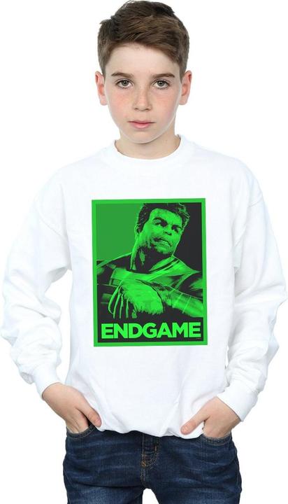 Image du produit Sweatshirt Garçons Avengers Endgame Hulk Poster (152, 158)