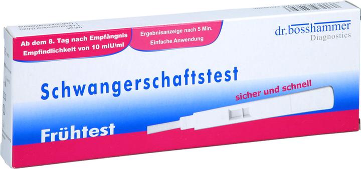 Produktbild Dr. Bosshammer Schwangerschaftstest Frühtest, 1 St TES (1 x)
