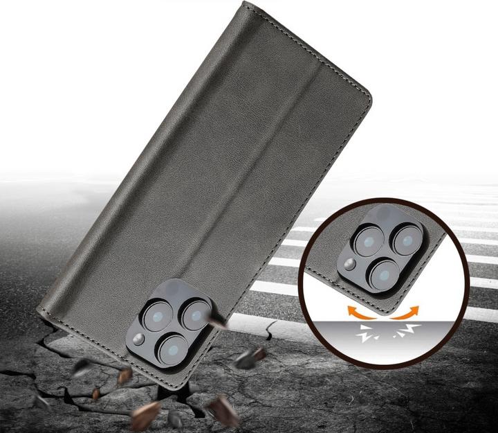 Produktbild LC.Imeeke iPhone 16 Pro Max - Leder Etui Hülle (Apple iPhone 16 Pro Max)