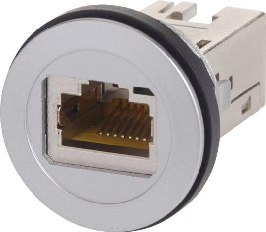 Actual product image Harting har-port RJ45 Cat 6 coupler (Network coupling)
