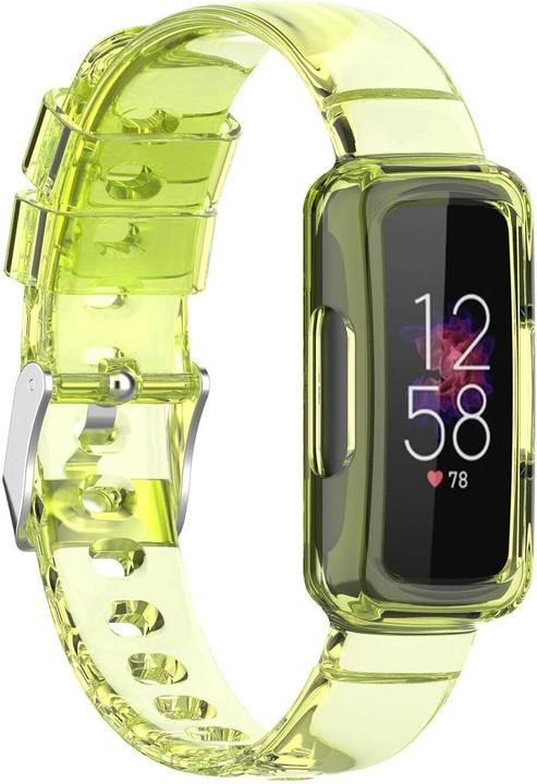 Produktbild Cover-Discount Fitbit Inspire 3 - Sportarmband mit Displayschutz gelb (Silikon)