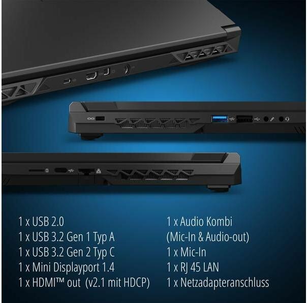 Image du produit Medion Erazer Scout E10 RTX 3050 Ti (17.30", Intel Core i5-12500H, 16 Go, 512 Go, CH)