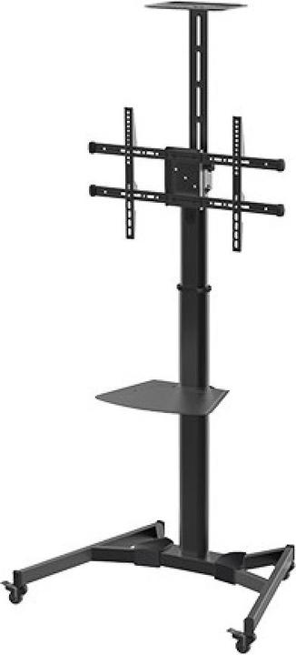 Image du produit Techly TV Trolley pour LCD LED TV 37-70pouces 93-177cm noir avec étagère (70", 50 kg)