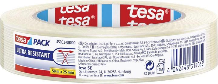 Immagine prodotto tesa tesapack ULTRA RESITANT nastro di filamenti rinforzato con fibra di vetro (25 mm)