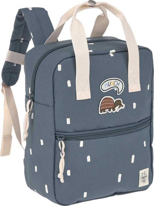 Produktbild Lässig Kindergartenrucksack Square - Happy Prints, Dunkelblau