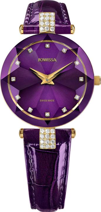 Actual product image Jowissa Facet rhinestones (Analogue wristwatch, 30 mm)