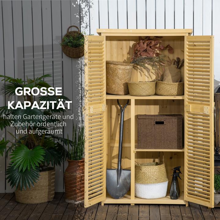 Actual product image Outsunny Tool shed