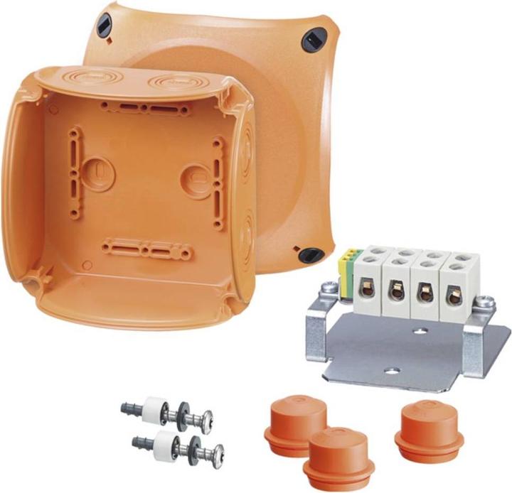 Immagine prodotto Hensel HEN FK 0606 Scatola di giunzione per cavi con integrità funzionale, 1,5-6 qmm, 5 poli, Thermopla