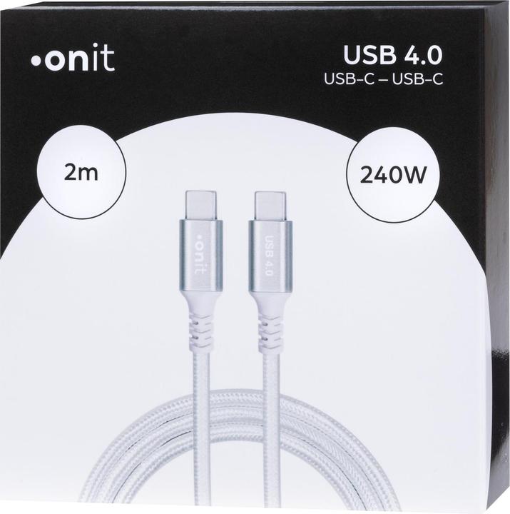 Immagine prodotto Onit Cavo USB4 Premium USB C - USB C 2 (2 m, USB 4.0)