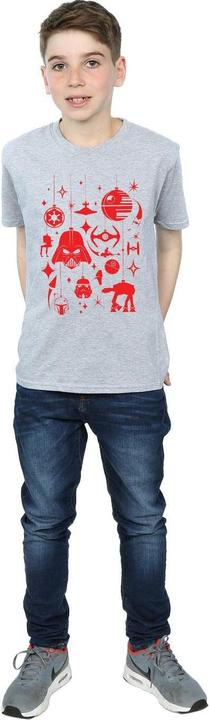 Actual product image Star Wars Boys Christmas Decorations T-Shirt (152, 158)