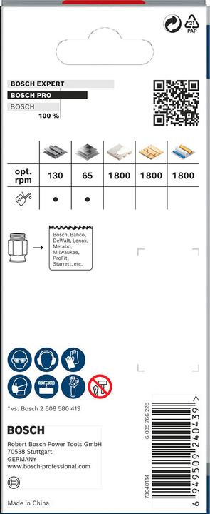 Produktbild Bosch Professional Zubehör PRO Multi Material PC Plus Lochsäge, 68 mm, Starter-Set (68 Millimeter)