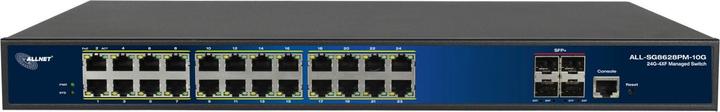 Produktbild Allnet Switch full managed Layer2+ 24 Port &bull 24x GbE &bull PoE Budget 370W &bull 24x PoE at &bul (24 Ports)