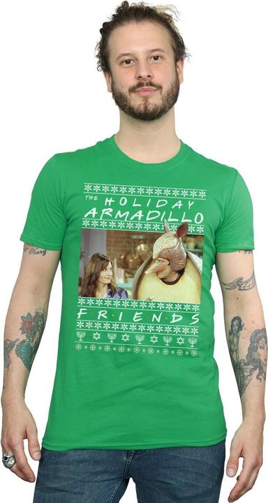 Immagine prodotto Friends Fair Isle Holiday Armadillo Maglietta Uomo (XL)
