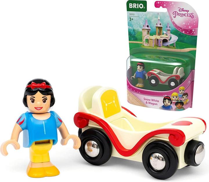 Produktbild Brio Eisenbahn Disney Princess Schneewittchen mit Waggon