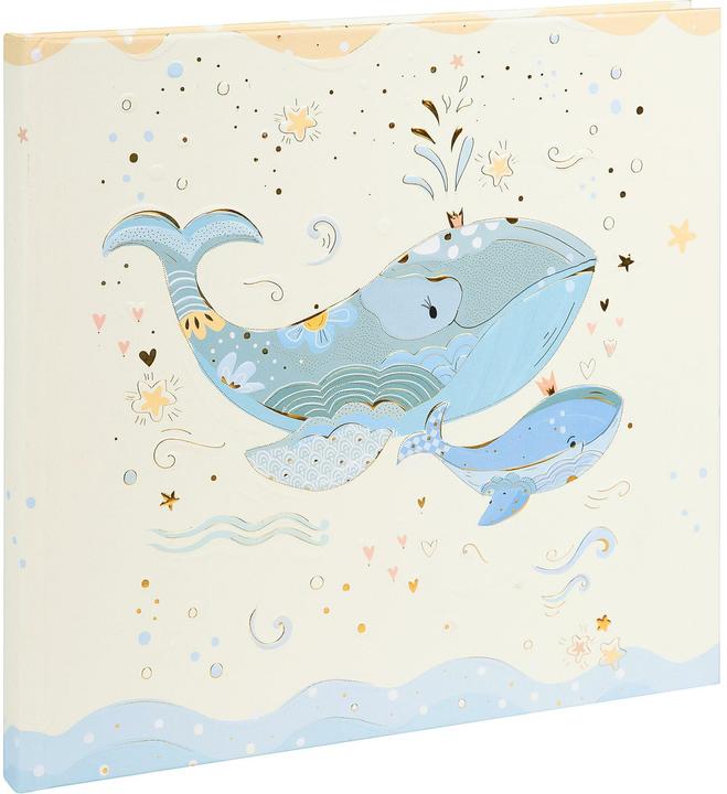 Turnowsky Babytagebuch Blue Whale (20 x 24.5 cm)
