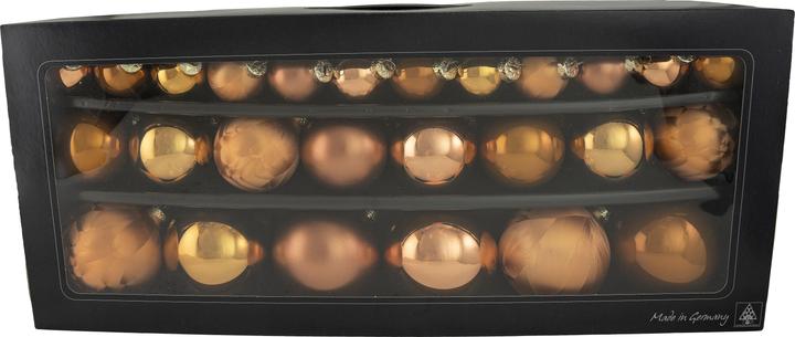 Actual product image Magni Glass baubles 26 pieces cinnamon star (26 -part)