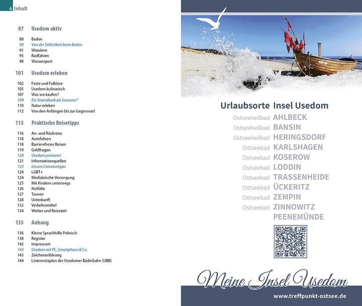 Immagine prodotto InselTrip Usedom mit Swinemünde und Wollin (Tedesco, Anna Brixa, Marchio Martin, 2024)