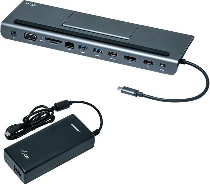 Actual product image i-tec Triple Dock (USB-C, 2 Ports)