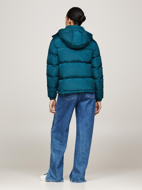 Actual product image Tommy Jeans Alaska Pufferjack Dames - Deep Seawater - Maat M (M)