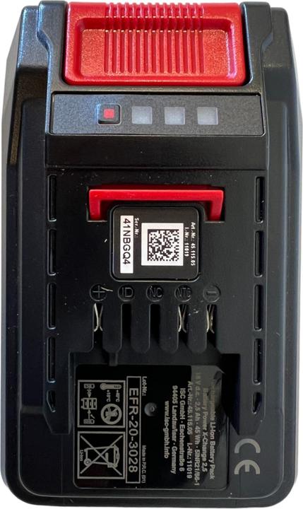 Actual product image Einhell PXC Twinpack CB (18 V)