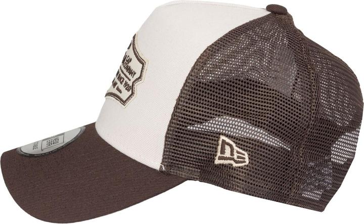 Produktbild New Era Adjustable Trucker Cap - RETRO PATCH braun / beige (One Size)