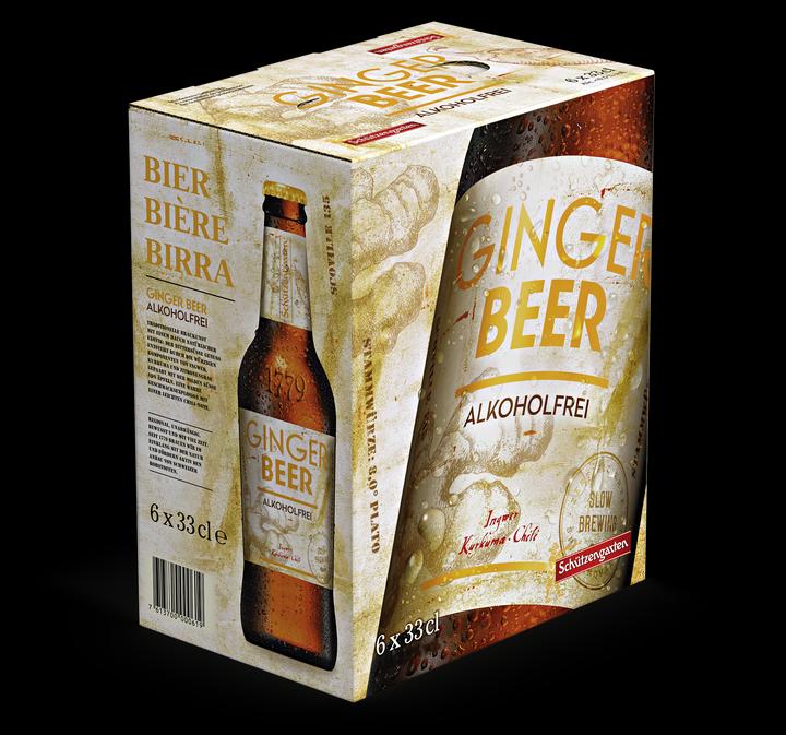 Schützengarten Ginger Beer sans alcool (6 x 33 cl)